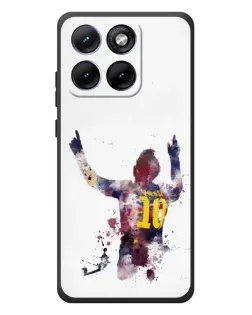 Чохол для Motorola Edge 70 Fusion Plus з картинкою «Messi Barca»