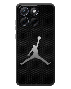 Чехол для Motorola Edge 70 Fusion с картинкой «Jordan Dark Carbon»