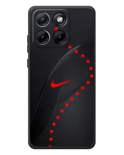 Чохол для Motorola Edge 70 Fusion з картинкою «Абстрактний дизайн Nike»