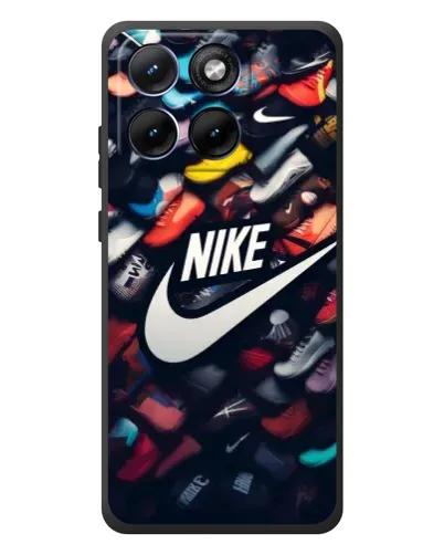 Чохол для Motorola Edge 70 Fusion з картинкою «Колекція кросівок Nike»