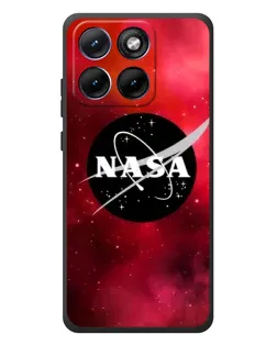 Чехол для Motorola Edge 70 Fusion с картинкой «NASA — красная туманность»