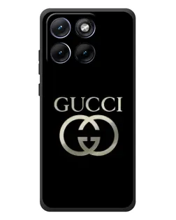Чохол для Motorola Edge 70 Fusion з картинкою «Gucci — золото на чорному» Чохол для Motorola Edge 70 Fusion з картинкою «Gucci — золото на чорному»