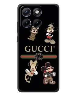 Чохол для Motorola Edge 70 Fusion з картинкою «Gucci — герої Disney та монограма» Чохол для Motorola Edge 70 Fusion з картинкою «Gucci — герої Disney та монограма»