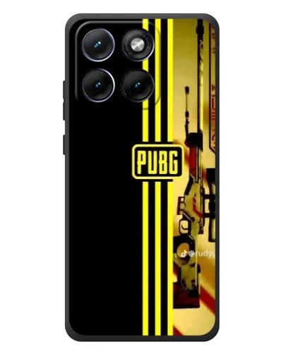 Чехол для Motorola Edge 70 Fusion с картинкой «PUBG — камуфляжный шлем»