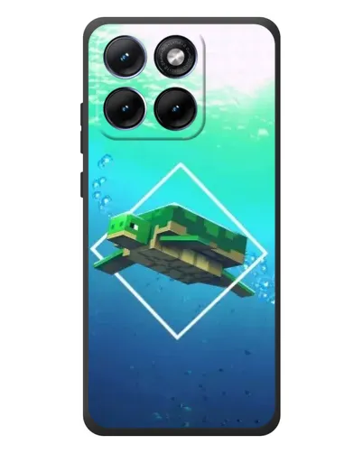 Чехол для Motorola Edge 70 Fusion с картинкой «Черепаха Minecraft» Чехол для Motorola Edge 70 Fusion с картинкой «Черепаха Minecraft»