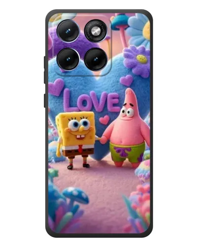 Чохол для Motorola Edge 70 Fusion з картинкою «Губка Боб Патрік» Чохол для Motorola Edge 70 Fusion з картинкою «Губка Боб Патрік»