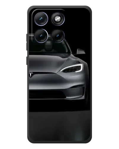 Чехол для Motorola Edge 70 Fusion с картинкой «Tesla Model S Look» Чехол для Motorola Edge 70 Fusion с картинкой «Tesla Model S Look»