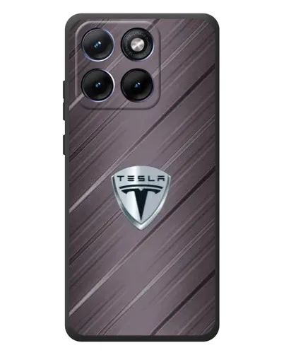 Чехол для Motorola Edge 70 Fusion с картинкой «Металлическая текстура Tesla» Чехол для Motorola Edge 70 Fusion с картинкой «Металлическая текстура Tesla»