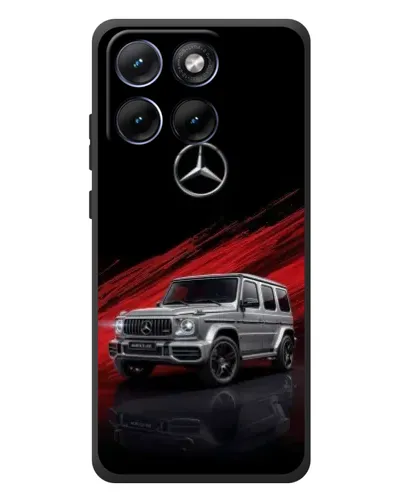 Чехол для Motorola Edge 70 Fusion с картинкой «Mercedes G-Class красный»