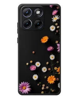Чехол для Motorola Edge 70 Fusion с картинкой «Цветочная композиция»