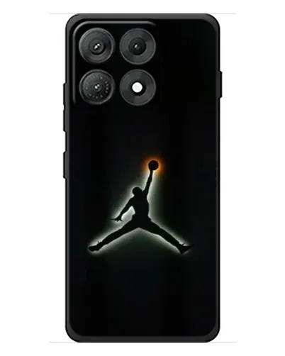 Чехол для Motorola Edge 70 Max с картинкой «Jordan Gradient Logo»