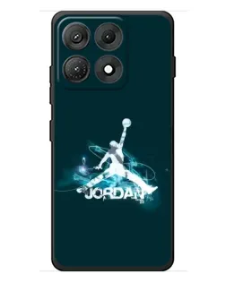 Чехол для Motorola Edge 70 Max с картинкой «Jordan Blue Fire»
