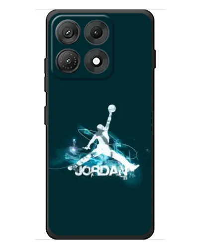 Чехол для Motorola Edge 70 Max с картинкой «Jordan Blue Fire»