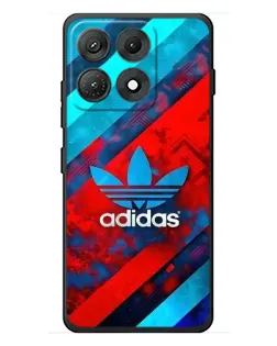 Чехол для Motorola Edge 70 Max с картинкой «Абстракция Adidas»
