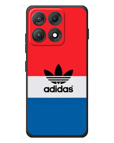 Чехол для Motorola Edge 70 Max с картинкой «Ретро блоки Adidas»