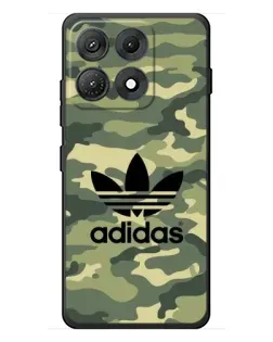 Чехол для Motorola Edge 70 Max с картинкой «Милитари стиль Adidas»