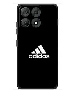 Чехол для Motorola Edge 70 Max с картинкой «Черная классика Adidas»