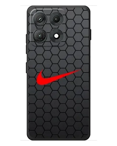 Чехол для Motorola Edge 70 Max с картинкой «Nike — карбоновая сетка»