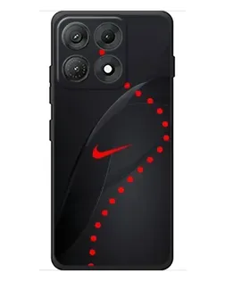 Чехол для Motorola Edge 70 Max с картинкой «Абстрактный дизайн Nike»
