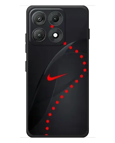 Чехол для Motorola Edge 70 Max с картинкой «Абстрактный дизайн Nike»