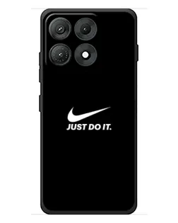 Чехол для Motorola Edge 70 Max с картинкой «Минимализм от Nike»