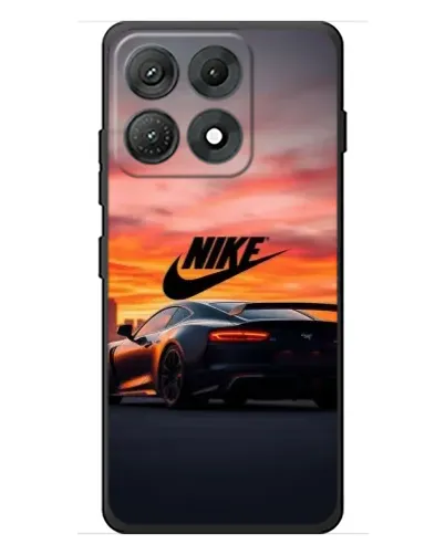 Чехол для Motorola Edge 70 Max с картинкой «Nike и суперкар»