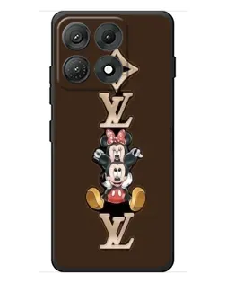 Чохол для Motorola Edge 70 Max з картинкою «LV та Міккі Маус»
