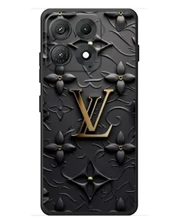 Чохол для Motorola Edge 70 Max з картинкою «Шкіряна текстура LV»