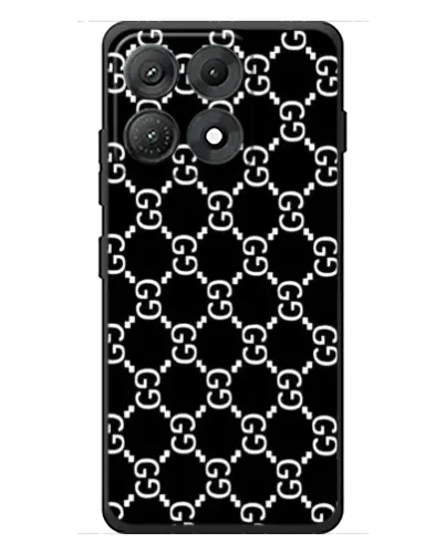 Чехол для Motorola Edge 70 Max с картинкой «Gucci — сетчатый паттерн»
