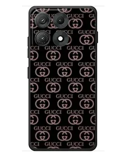 Чехол для Motorola Edge 70 Max с картинкой «Классическая монограмма Gucci»