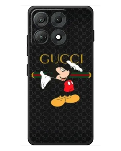 Чехол для Motorola Edge 70 Max с картинкой «Микки Маус Gucci»