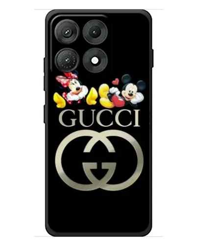 Чехол для Motorola Edge 70 Max с картинкой «Gucci — герои Disney»