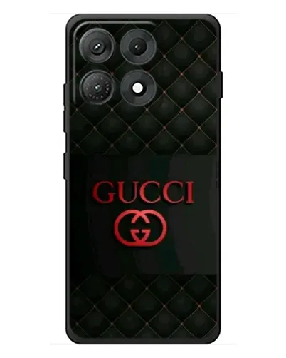 Чехол для Motorola Edge 70 Max с картинкой «Gucci — стеганый черный»