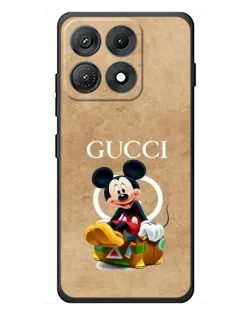 Чехол для Motorola Edge 70 Max с картинкой «Микки Маус Gucci — крафт»