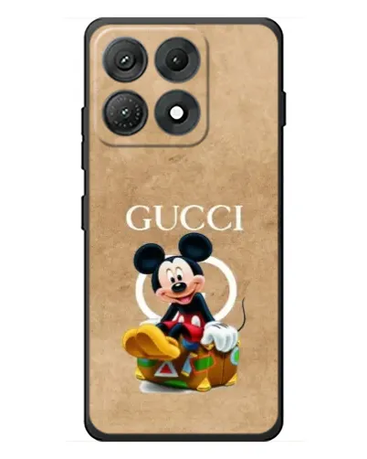 Чехол для Motorola Edge 70 Max с картинкой «Микки Маус Gucci — крафт»