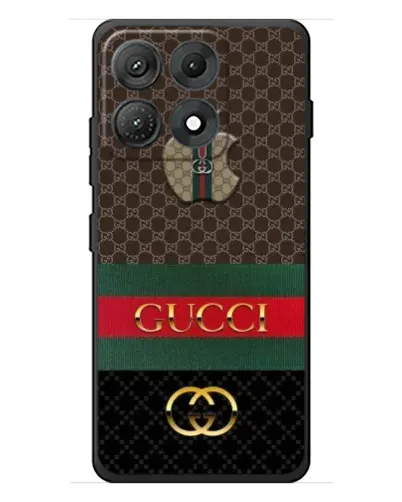 Чехол для Motorola Edge 70 Max с картинкой «Gucci — брендированный десерт»
