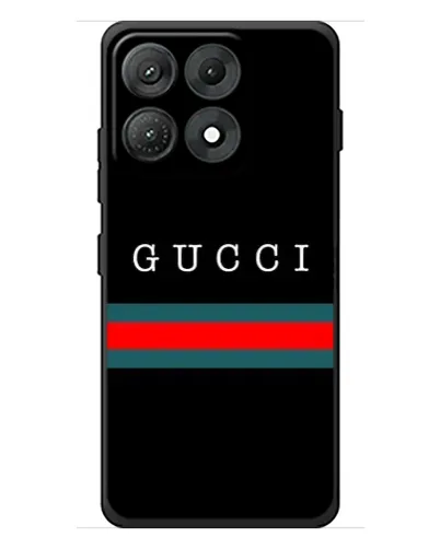 Чехол для Motorola Edge 70 Max с картинкой «Gucci — красный пояс»