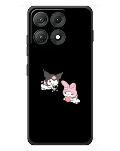 Чехол для Motorola Edge 70 Max с картинкой «My Melody и Kuromi»