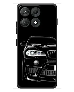 Чехол для Motorola Edge 70 Max с картинкой «Темный силуэт BMW»