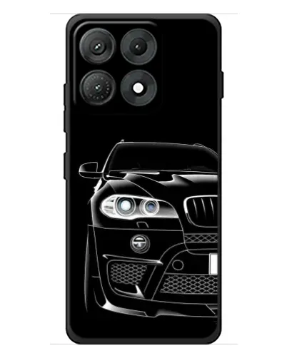 Чехол для Motorola Edge 70 Max с картинкой «Темный силуэт BMW»