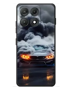 Чехол для Motorola Edge 70 Max с картинкой «BMW в дыму»