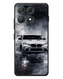 Чехол для Motorola Edge 70 Max с картинкой «BMW сквозь туман»