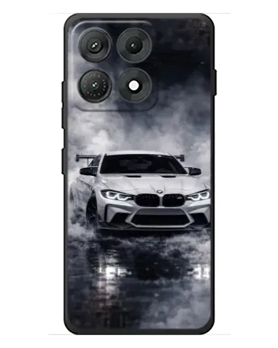 Чехол для Motorola Edge 70 Max с картинкой «BMW сквозь туман»
