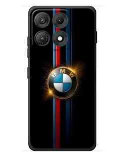 Чехол для Motorola Edge 70 Max с картинкой «BMW M-Power неон»