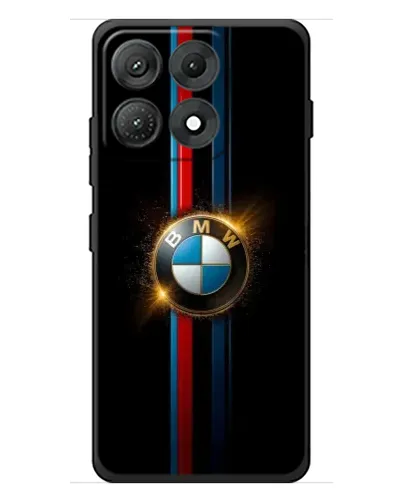 Чехол для Motorola Edge 70 Max с картинкой «BMW M-Power неон»