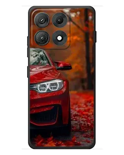 Чехол для Motorola Edge 70 Max с картинкой «Осенняя BMW M4»