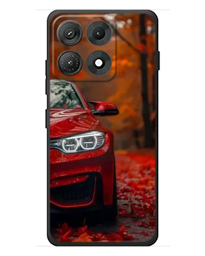 Чехол для Motorola Edge 70 Max с картинкой «Осенняя BMW M4»