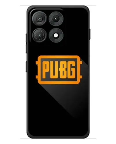 Чехол для Motorola Edge 70 Max с картинкой «PUBG — рамка лого»