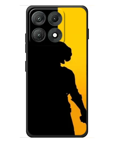 Чехол для Motorola Edge 70 Max с картинкой «Тень воина PUBG»