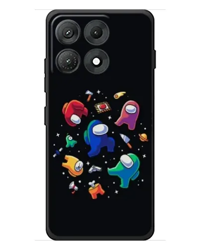 Чехол для Motorola Edge 70 Max с картинкой «Among Us космос»